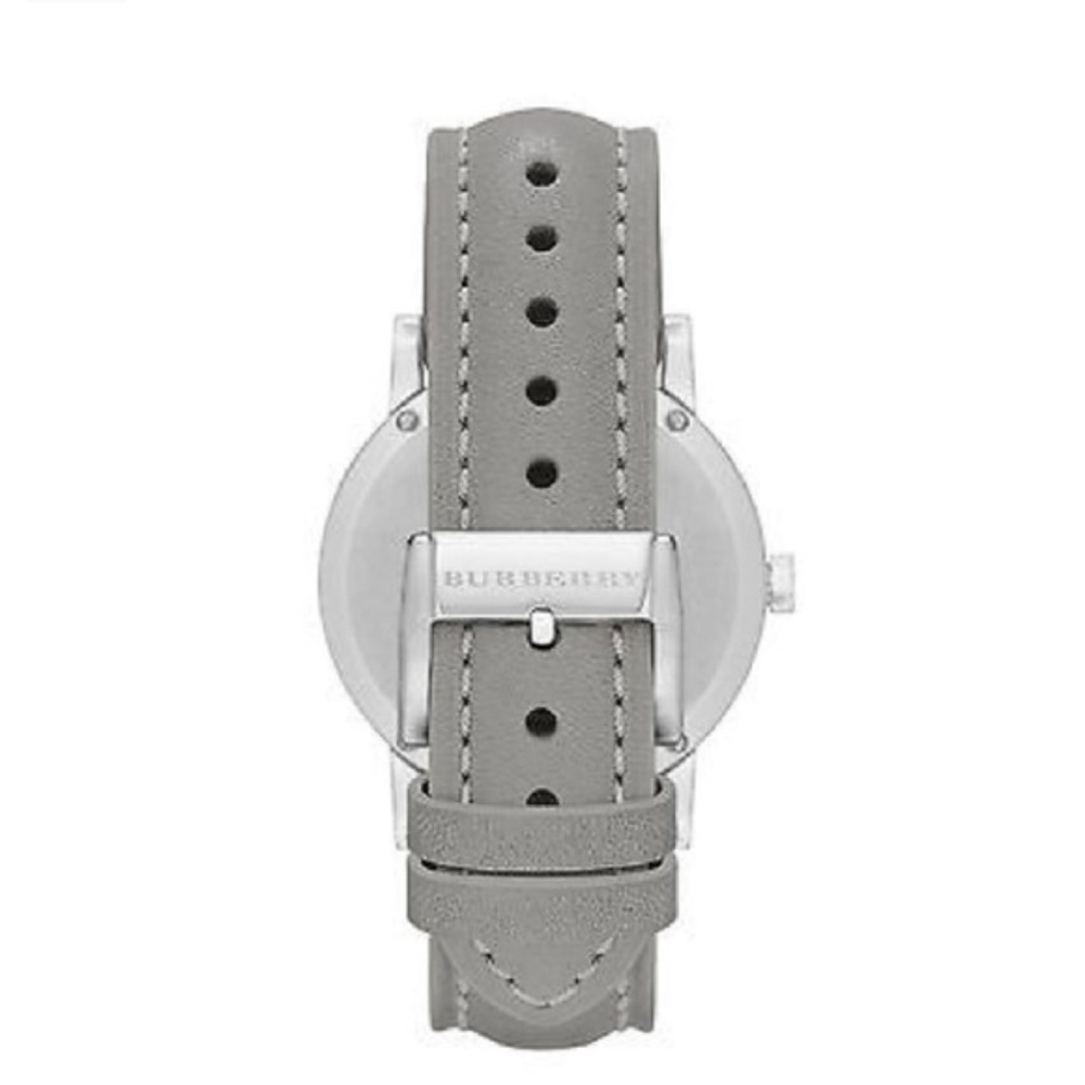 NWT Authentic Unisex Burberry Leather Strap Watch - Picture 3 of 4